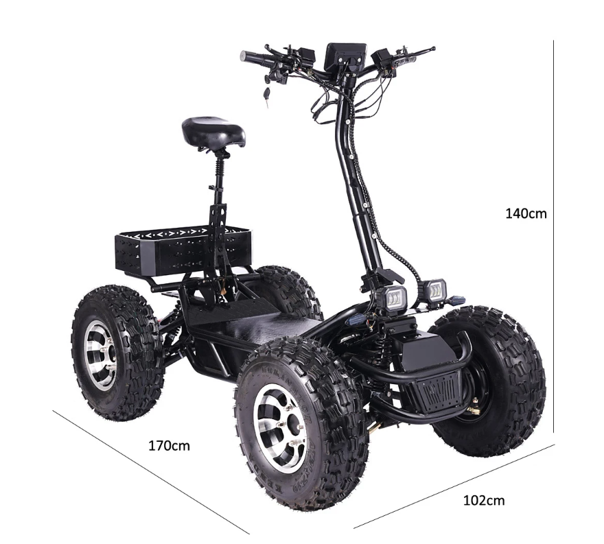 Volwassen 4-wiel elektrische A - 60V 50Ah Electric Scooter Battery recensie en prijs