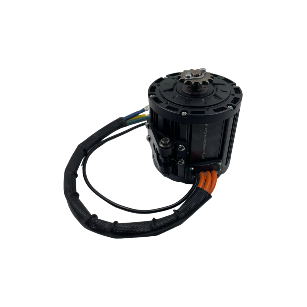 QS 138 70 H 3000 W PMSM Mid-dr - Kelly Kls7230S Controller recensie en prijs