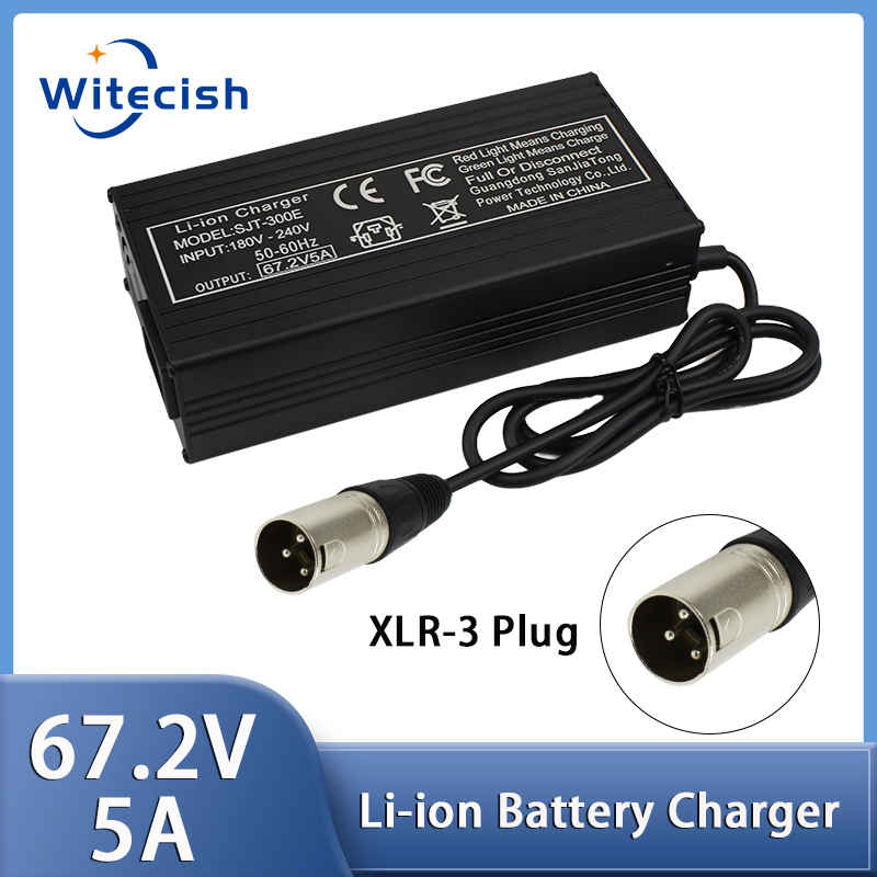 60V snellader, 67,2V/5A, voor  - 84V 20A Smart Charger recensie en prijs